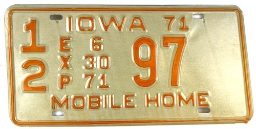 Vintage iowa 1971 mobile - vintage,