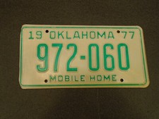 State of Oklahoma Mobile Home