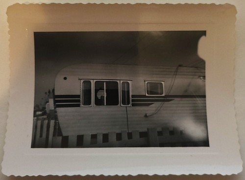 Vintage found photo 50s mobile - vintage,