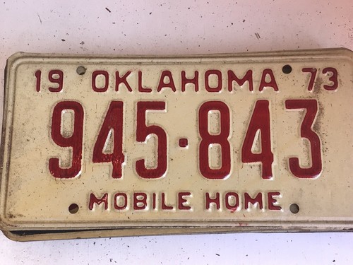 1973 oklahoma license - 1973,