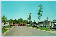POSTCARD Trolleyville Old and
