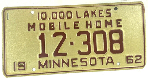 Vintage minnesota 1962 mobile - 1962,