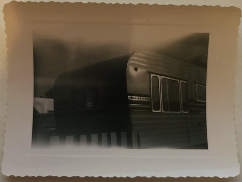 Vintage found photo - found,