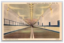 Postcard: AL Interior Of