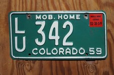 1959 Colorado RV / Mobile Home